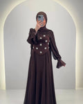 Tisla Evening dress Brown