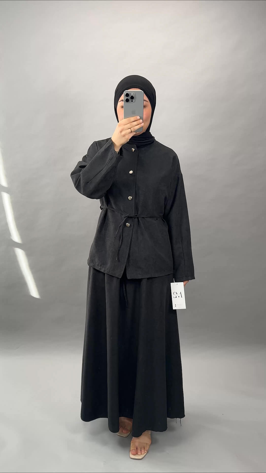 Aley Zweiteiler Schwarz