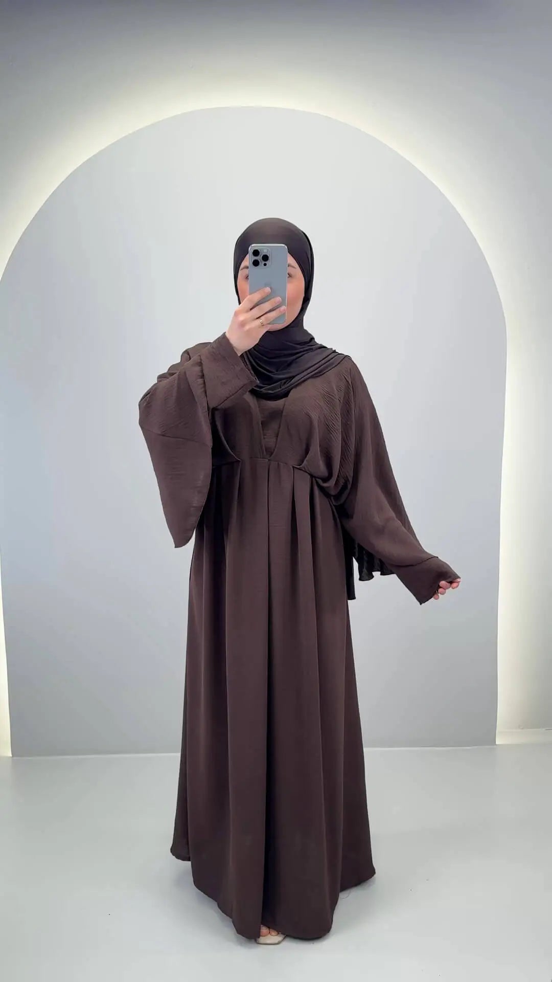 Melek Abaya Braun