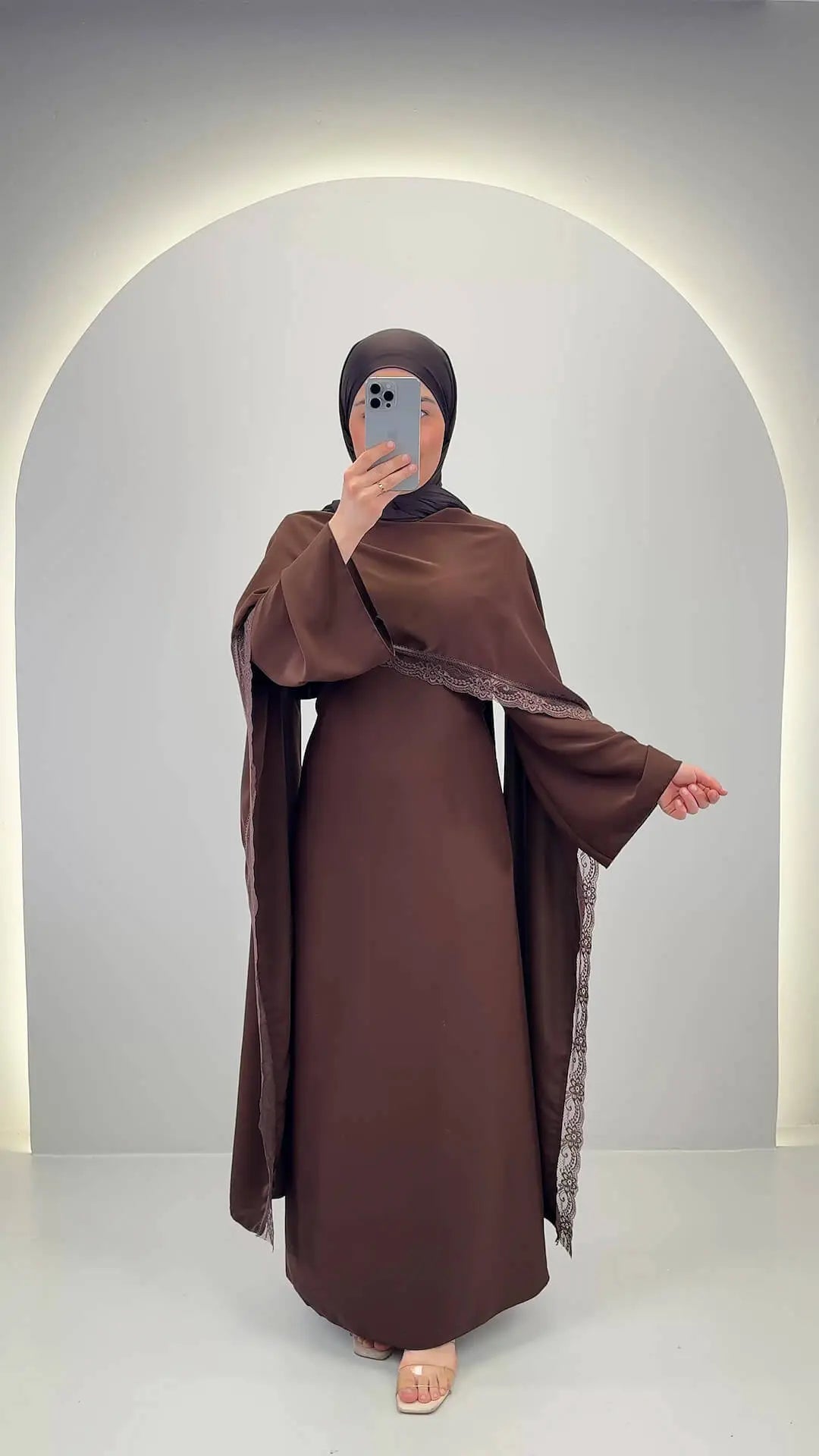 Gizi Evening dress Brown