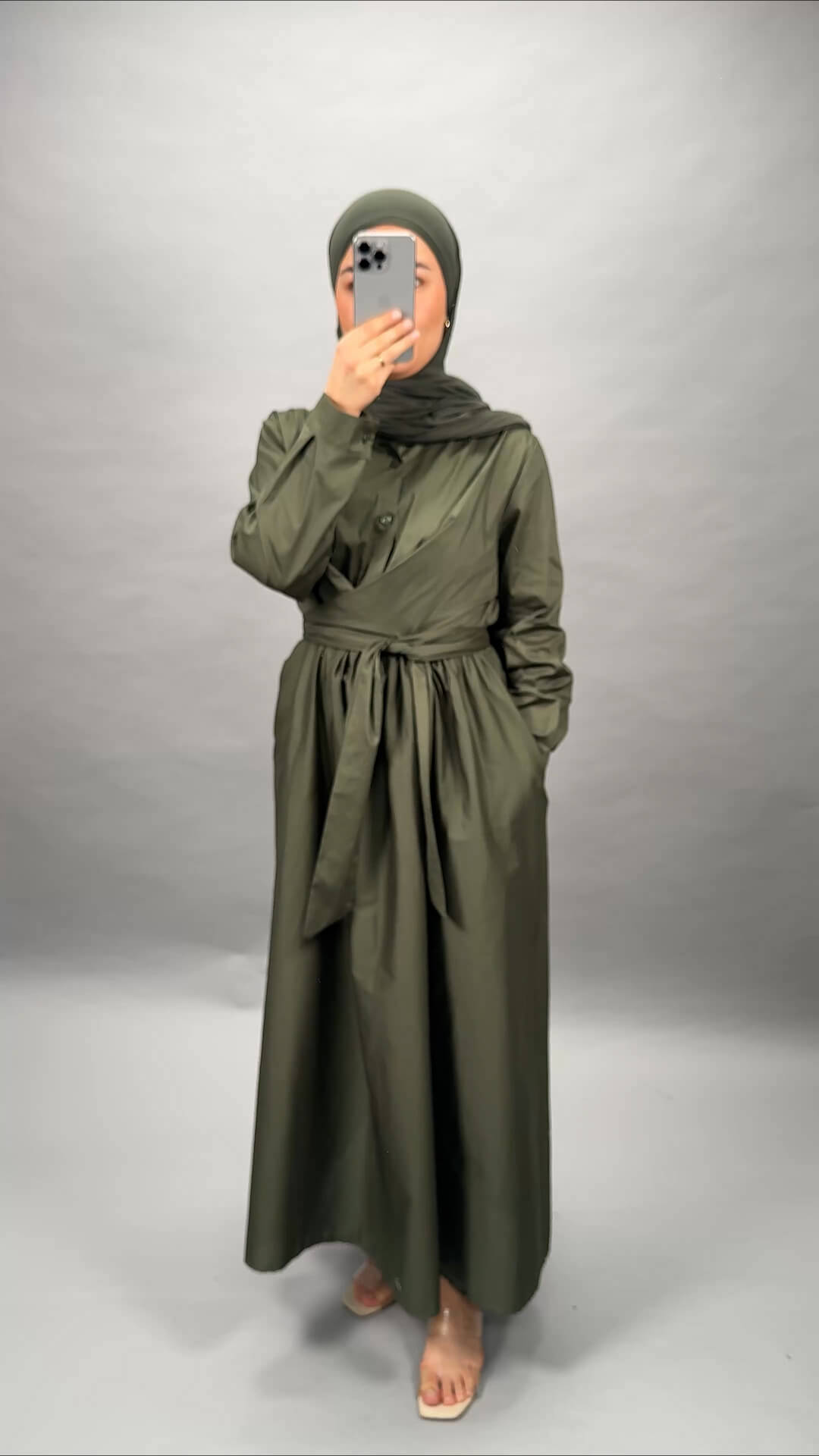 Cindy dress green
