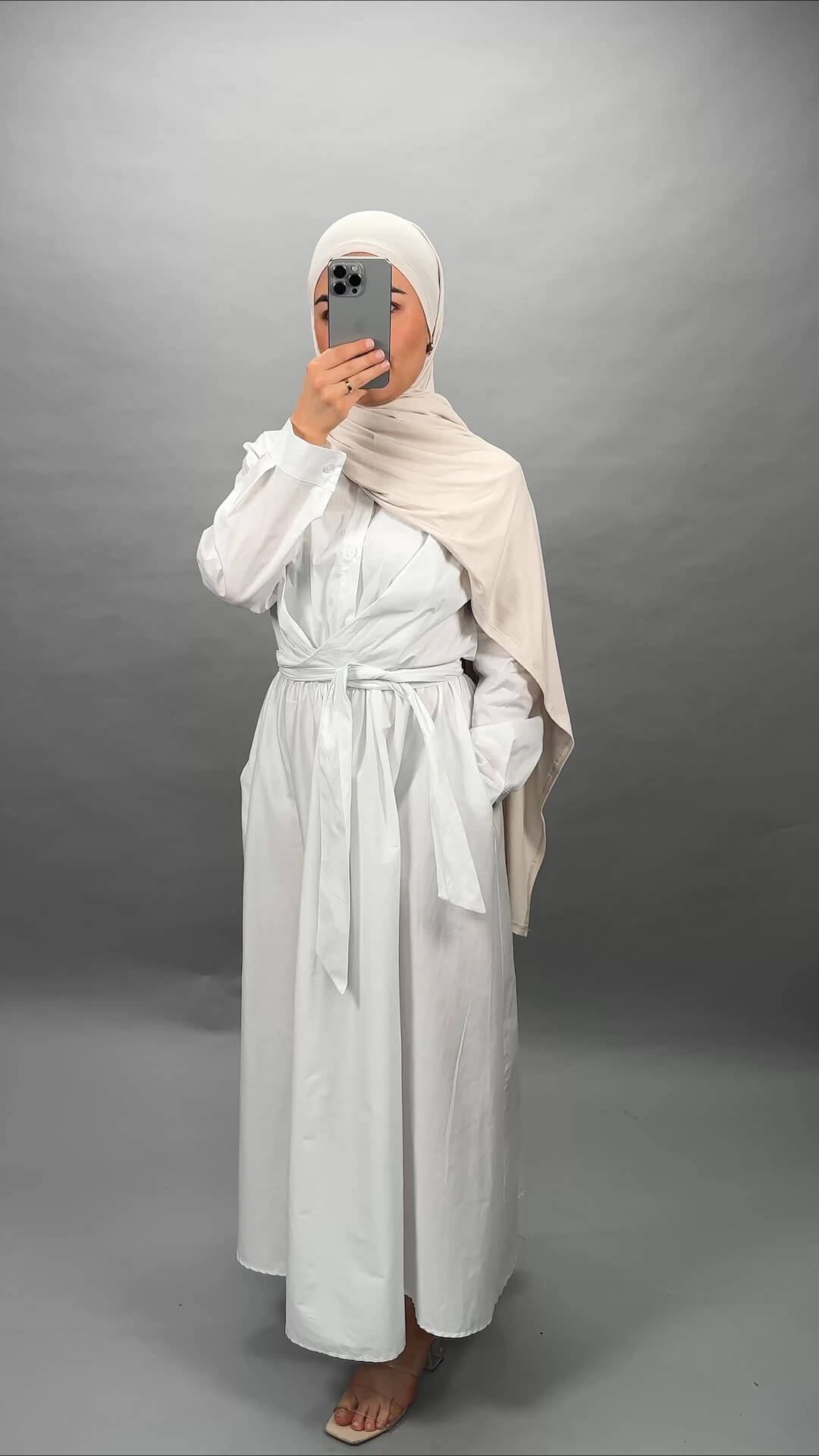 Cindy dress white