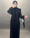Simara evening dress dark blue