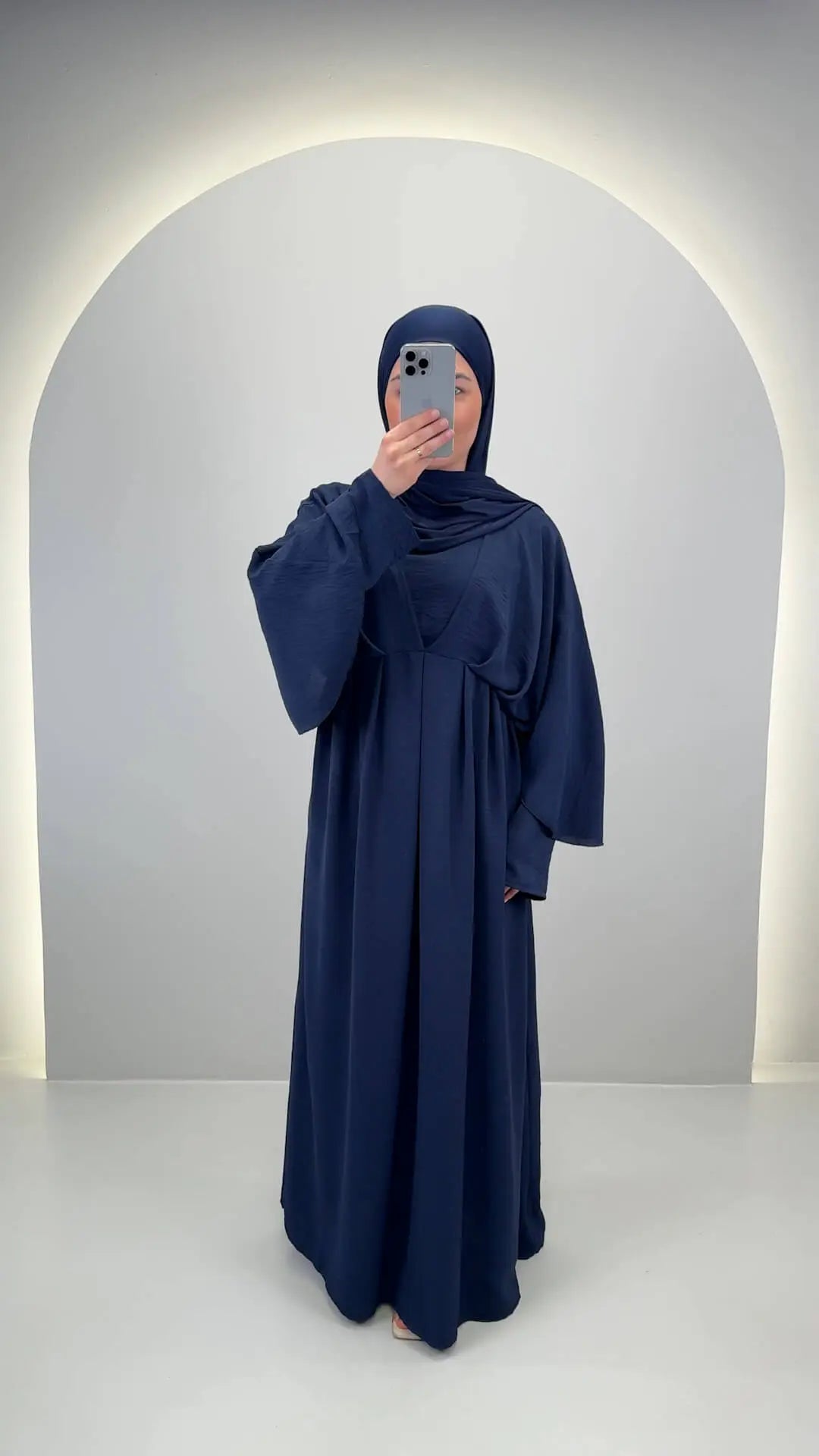 Melek Abaya Dunkelblau
