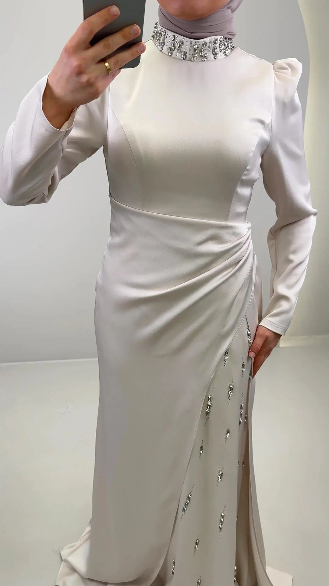 Nalea Evening dress Beige