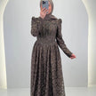 Mina Evening dress Brown