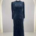 Noura Evening dress Dark Blue