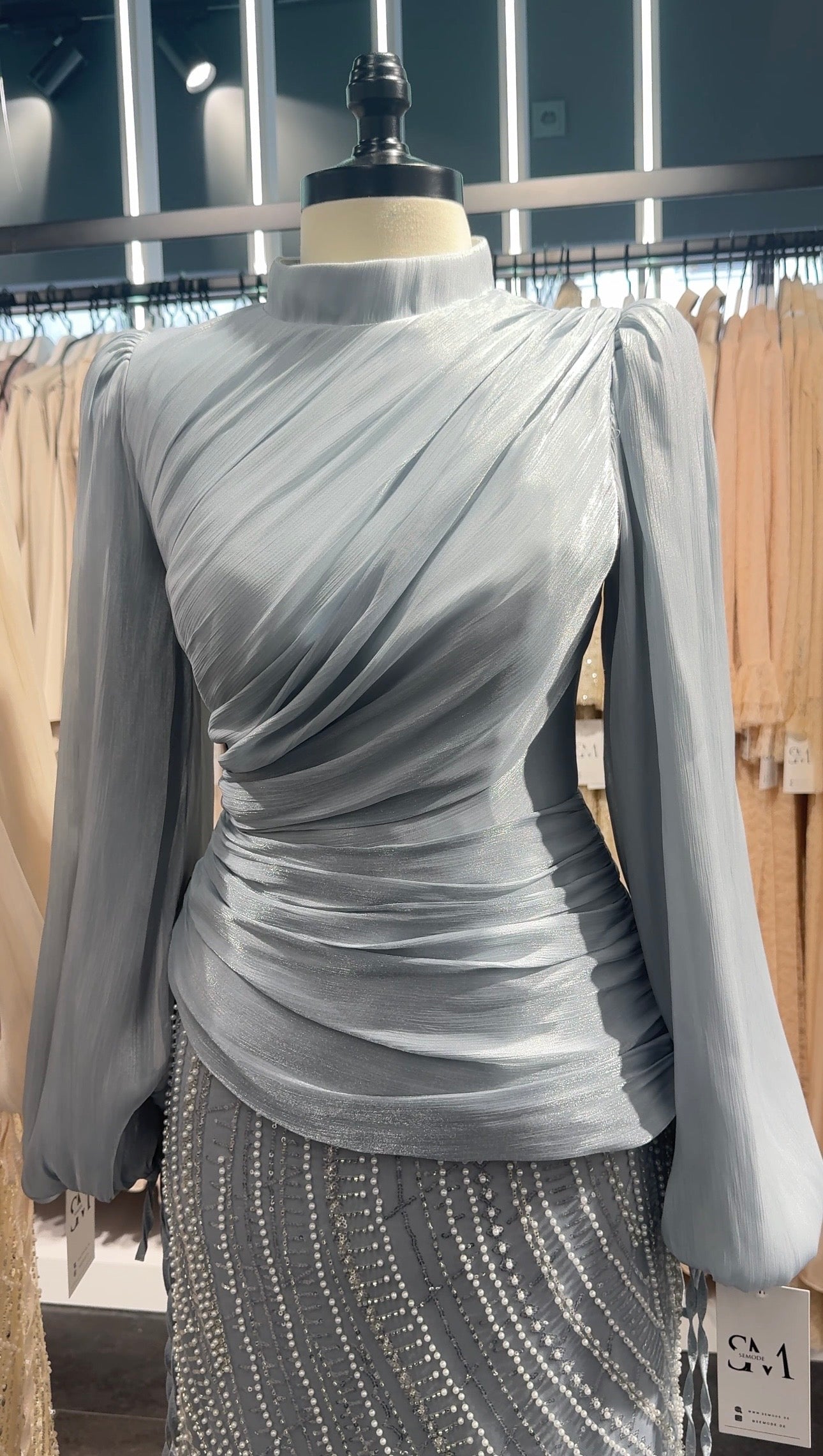 Dian Evening dress Blue