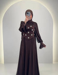 Tisla Evening dress Brown