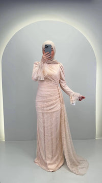 Eliza Evening dress Beige