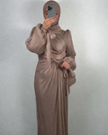 Yildiz Evening Dress Taupe