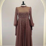 Rima Evening dress Taupe