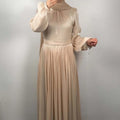 Karin evening dress gold