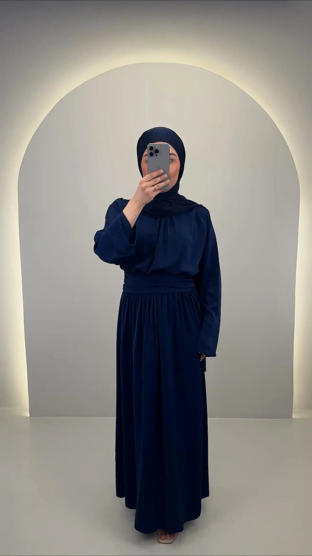 Lale Abendkleid Dunkelblau