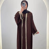 Lima Abaya Set Brown