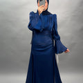 Melek evening dress dark blue