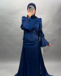 Melek evening dress dark blue