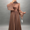 Medina evening dress bronze