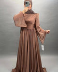 Medina evening dress bronze