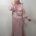 Nur evening dress Pink