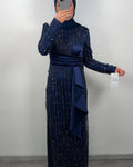 Rosmary evening dress dark blue