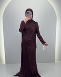 Arya Evening dress Brown