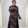 Azmia Evening dress Brown