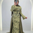 Azmia Evening dress Green