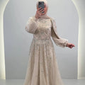 Elsa Evening dress Beige
