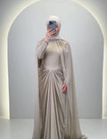 Tiya Evening dress Beige