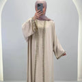 Lima Abaya Set Beige