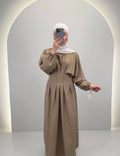 Loya Dress Beige