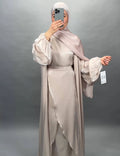 Gabiya Abaya Beige