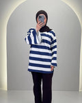Muna Top Dark Blue