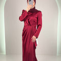 Valeri Evening dress Burgundy