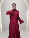 Kiraza Evening dress Burgundy