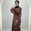 Esla Evening dress Brown