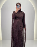 Nirama Evening dress Brown