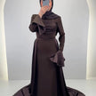 Tuana Evening dress Brown