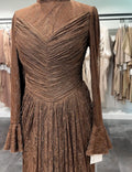 Selin Evening dress Brown