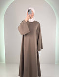 Kira Dress Brown 01