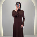Maniya Dress Brown