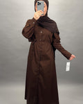 Yena Kleid Braun