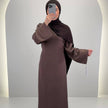 Classy Dress Brown 01