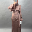 Eliz Evening dress Taupe