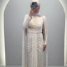 Nirama Evening dress Cream White