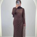 Emiya Evening dress Brown