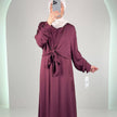 Fera Outfit Dress Wine Red