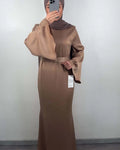 Gülperi evening dress beige