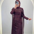 Leyla Evening dress Brown